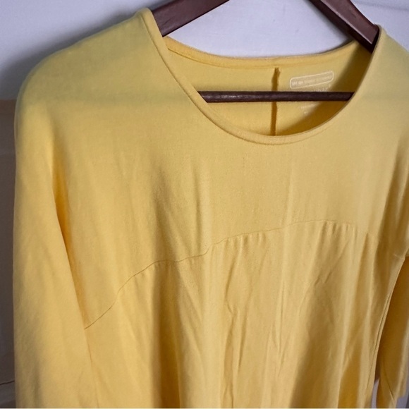 Coolibar UPF 50+ UV Protection Sz Small Long Sleeve Shirt Yellow Sun Protection - Picture 2 of 8